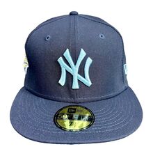 New Era NY Yankees 1998 World Series 59FIFTY Fitted Hat Cap Cloud Under ... - $29.69