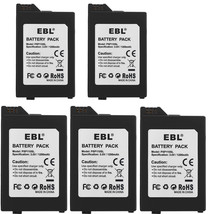 5X 1200Mah Replacement Battery Li-Ion For Sony Psp Slim 2000 2001 2006 3... - £44.65 GBP