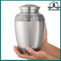 Silver Urn Cherish Memories with Cremation Urns for Ashes for Human | Shop Now - £94.23 GBP