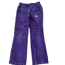 Naartjie Kids Girls Vintage Plum Purple Corduroy Cargo Pants Girls 9 - $14.40