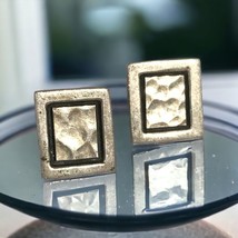 Vintage Sterling Silver Mexico Hammers Stud Earrings - $642.76 MXN