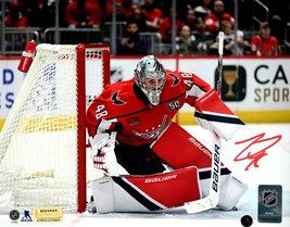 Logan Thompson Autographed Washington Capitals 8x10 Photo Signed IGM COA... - $76.46