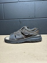 Skechers Chunky Brown Leather Sandals Men’s Sz 12 69000 - $44.96