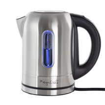 MegaChef 1.7Lt. Stainless Steel Electric Tea Kettle With 5 Preset Temps - £35.98 GBP