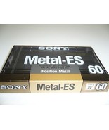 SONY Metal Type IV ES60 Audio Cassette Tape - £117.28 GBP