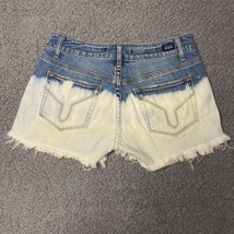 Vigoss Studio The Lio Jean Short Womens 26 Bleach Dip Stretch Denim 32x3... - $5.94