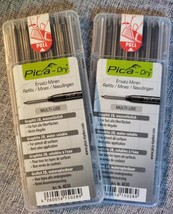 TWO PACKS Pica-Dry 4030 Graphite 2B Refills 10 Pc per Pk Total 20 Pieces - £11.68 GBP