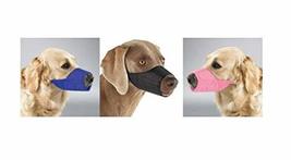 MPP Large Breed Dog Muzzles Soft Nylon Lined Protection Choose Black Blue or Pin - £10.33 GBP+