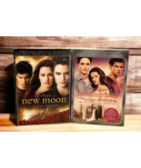 The Twilight Saga New Moon Breaking Dawn 2 Disc Special Editions 2 DVDS - £8.54 GBP