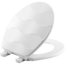 MAYFAIR 33SLOW 000 Sculptured Basket Weave Toilet Seat will Slow Close a... - $943.66 MXN