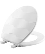 MAYFAIR 33SLOW 000 Sculptured Basket Weave Toilet Seat will Slow Close a... - $943.66 MXN