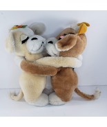 Vintage Dakin Hugging Cows Bull Plush Stuffed Animal 1977 - $29.99