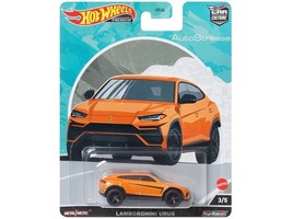 Lamborghini Urus Orange Metallic with Graphics &quot;Auto Strasse&quot; Series Die... - $19.44