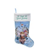Disney Frozen Velour Embroidered Christmas Stocking, Multicolor  20 inch - $344.36 MXN