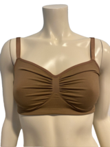 Women&#39;s Knit Comfort Bralette Suntan Size Large NEW in Package - $14.24