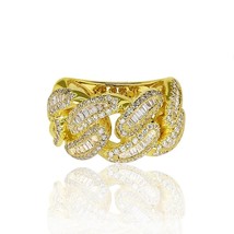 2.00 Ct.tw. Baguette And Round Diamond 10K Yellow Gold - £2,035.13 GBP