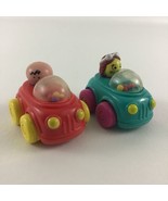 Fisher Price Little People McDonald&#39;s Birdie Popper Push Cars Vintage 19... - $19.75