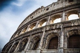 Rome ~ Colosseum Side ~ 24x36 Travel History Poster ~ Tourism Italy NEW/ROLLED! - $9.00