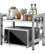 Extendable Microwave Oven Rack，Adjustable Microwave Stand Kitchen Counte... - €39,64 EUR