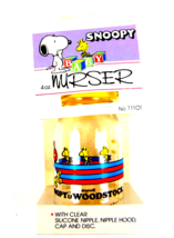 Vintage Danara Snoopy &amp; Woodstock Baby 4oz Nurser - $24.75