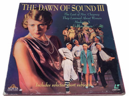 The Dawn of Sound III Laserdiscs 4 Of The Rarest Cinematic Treasures 192... - £22.75 GBP