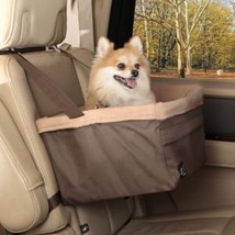 Petmate Car Seat Pet Booster Seat Md. Dogs Puppy Travel Ride Safe 14&quot; x 12&quot; x 5 - £47.44 GBP