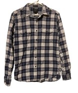Lucky Brand Classic Fit Mens Size Small Red Plaid Pearl Snap Western Shirt - $284.95 MXN