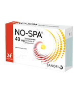 NO-SPA 40 mg x24 tabs relieves spasm, cystitis, menstrual pain, No spa - $18.90