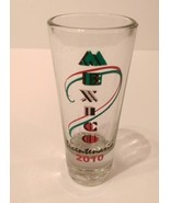 Mexico Bicentario 2010 Streamer 4&quot; Collectible Shot Glass (5-81) - $128.24 MXN