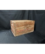 OLD Wooden Beer Box Crate Hampden Brewing Co Willimansett Ma. GREAT GRAP... - $2,894.07 MXN