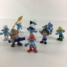 The Smurfs Collectible Figures McDonalds Hackus Vexy Papa Brainy Smurf Lot 2013 - £20.07 GBP