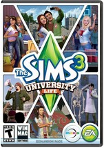 The Sims 3 University Life Expansion Video Game for PC &amp; MAC Computer Drinking - £10.24 GBP