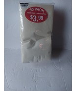 Special Occasion Napkins  Serviettes 2-Ply 50CT  Cream Color. - $5.54 CAD