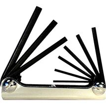 Eklind .050 to 3/16 in. SAE Fold-Up Hex Key Set 9 pc 20912 - $9.95