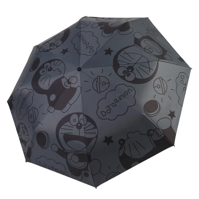 Doraemon Fully Automatic Umbrella Folding Sun Umbrella UV Protection Shade Rain - £13.69 GBP+