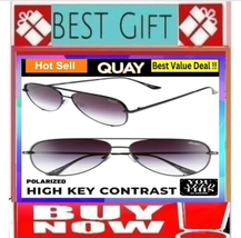 ✅?Sale⚠️??Quay High Key Sunglasses Aviators Eyeglasses???Buy Now??️ - £39.16 GBP