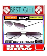 ✅?SALE⚠️??QUAY High Key SUNGLASSES Aviators EYEGLASSES???BUY NOW??️ - £38.31 GBP