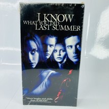 I Know What You Did Last Summer VHS Tape New Sealed Horror Slasher Watermark - £17.15 GBP