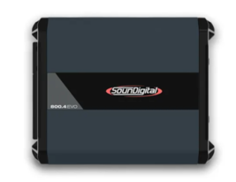 Soundigital Amplificador  SD800.4 Evo 4.0 800W Amplificador Envio Rapido... - £269.02 GBP