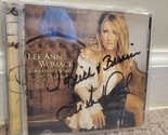 Something Worth Leaving Behind di Lee Ann Womack (CD, 2002) FIRMATO - £18.64 GBP