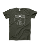 Leonardo Da Vinci, Vitruvian Man Sketch T-Shirt - £17.31 GBP+
