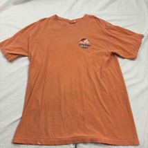 Virginia Tech Hokies Comfort Colors T-Shirt Burnt Orange Graphic Print L... - $11.88