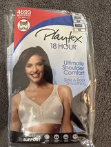 Playtex Black Wirefree 18 Hour Bra Size 48DDD - $24.74