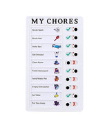 Memo Plastic Board Chore Chart Reusable RV Checklist My Chores Elder Notes - $146.33 MXN