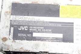 JVC KD-R720 CAR STEREO RADIO RECEIVER E6371 image 11