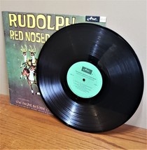 RUDOLPH Red Nosed Reindeer The St. Nicholas Singes 1976 Vinyl Record  ACS 31 - £59.81 GBP