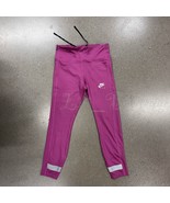 NWT Nike Air DM1504-564 Women&#39;s Dri-FIT 7/8 Legging High Rise Tight Pink... - £28.00 GBP