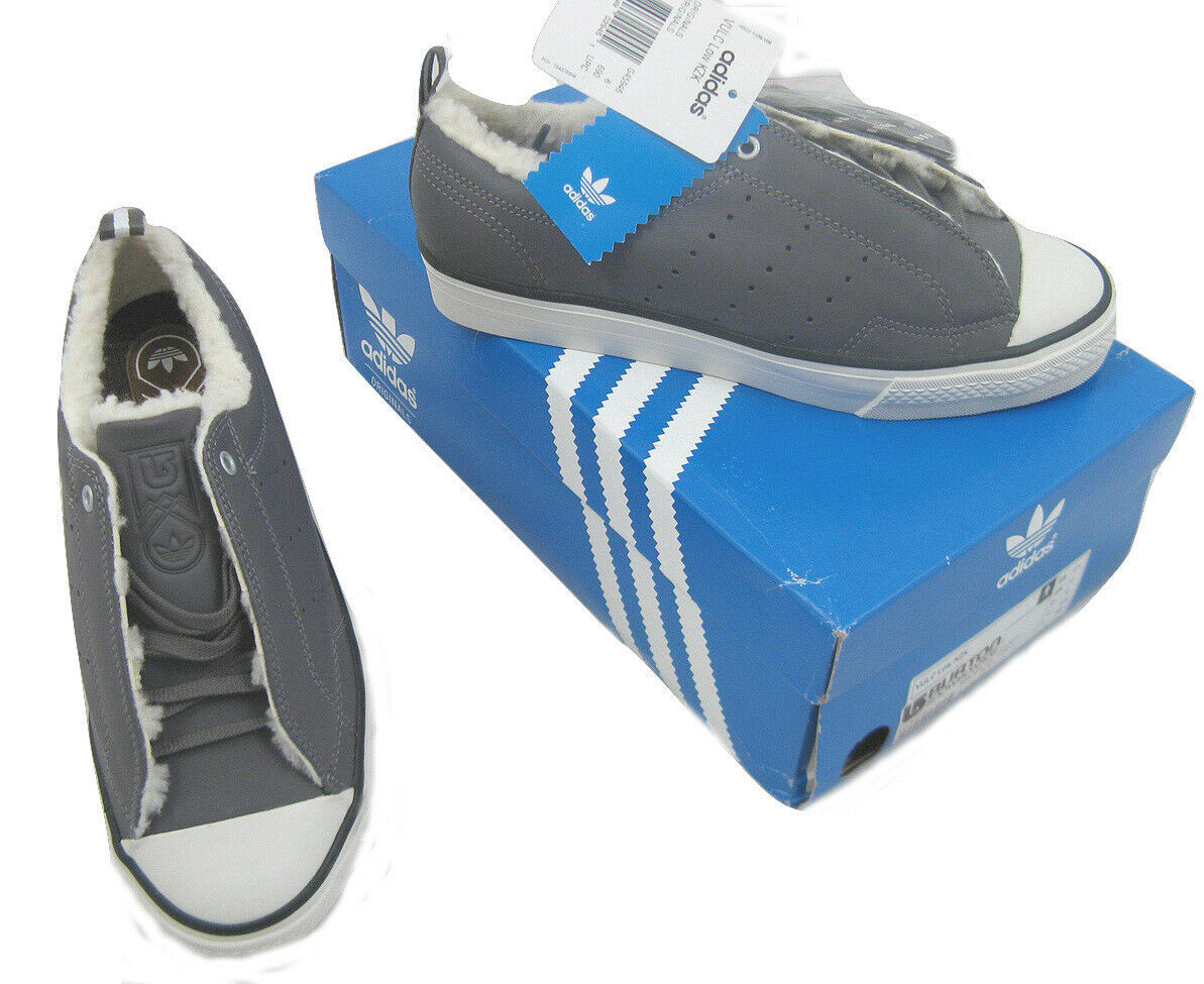 NEW Burton & Adidas Vulc Low KZK Sneakers  Gray  US 9.5 JP 275  Kazuki Kuraishi - £90.42 GBP