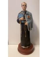 Saint Maximilian Kolbe 9&quot; Statue, New from Colombia - £38.10 GBP