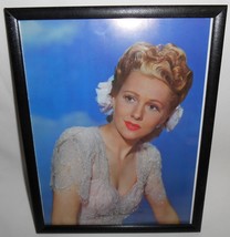 Hand Signed Joan Fontaine Autographed Color Photo w/FRAME - £31.06 GBP